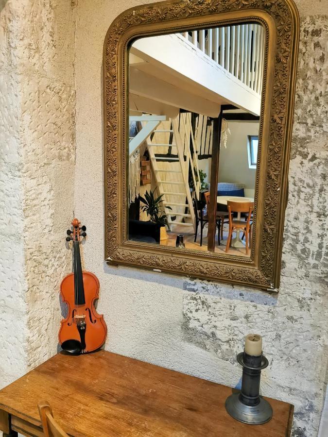 Loft Atypique Au Calme Avec Cour Privative Appartement Bourges Buitenkant foto